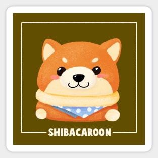 Shibacaroon Sticker